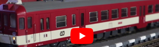 Motor-train 842 in H0 with real sound (MTB) (video)