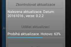 Aktualizace firmwaru v centrále TCS