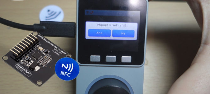 Jak na NFC modul do M5Stack FACES krabičky?